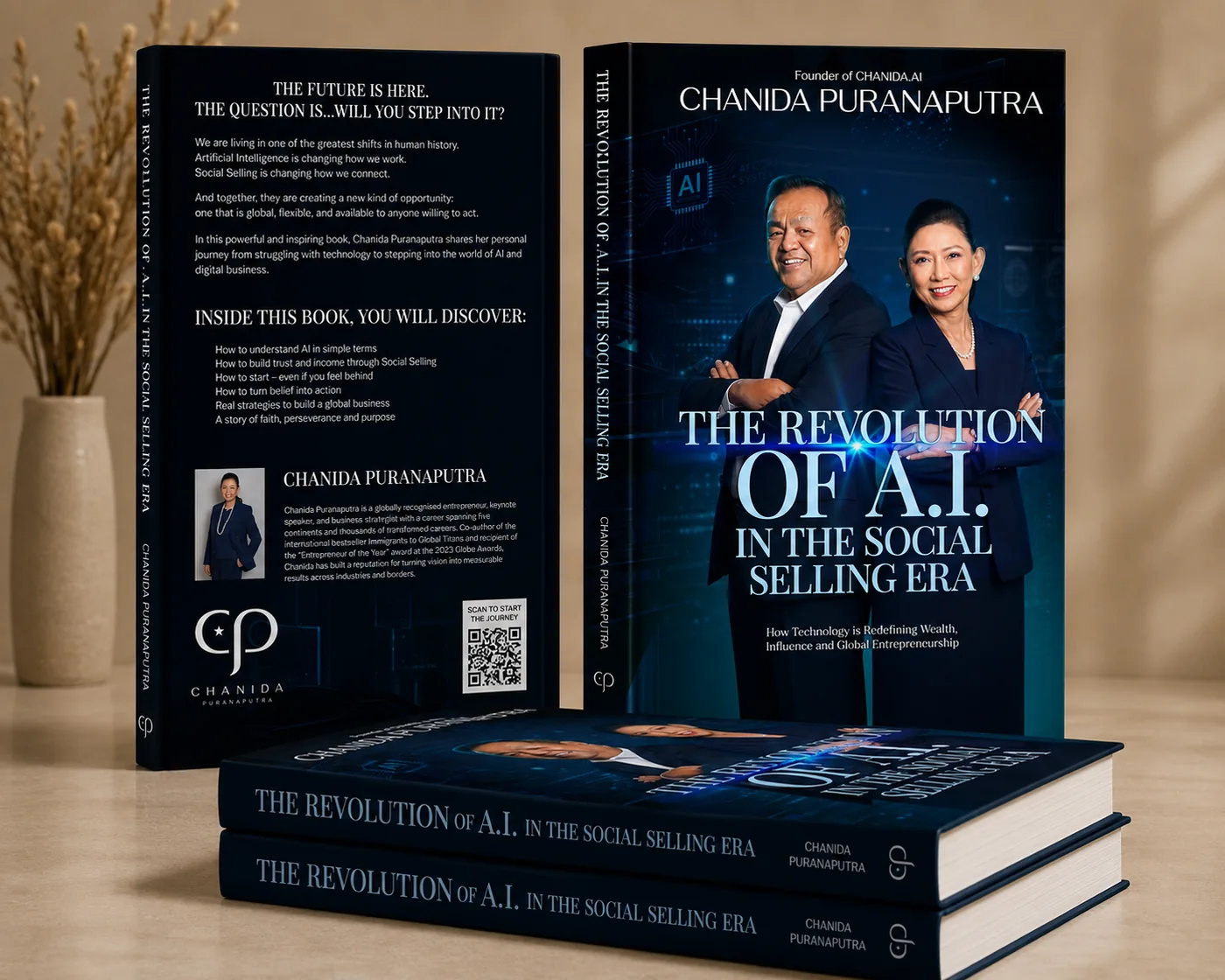 The Revolution of AI & The Social Selling Era book cover